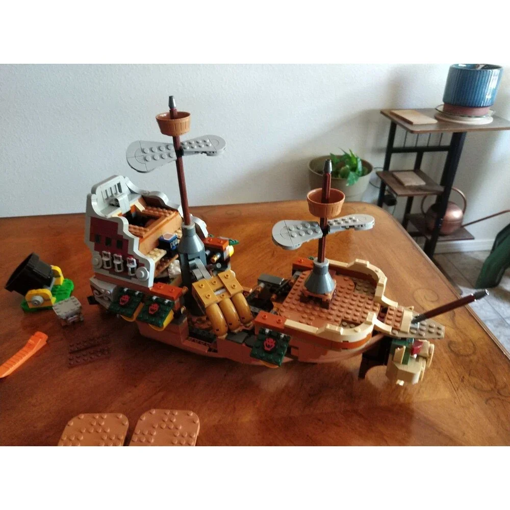 LEGO Super Mario: Bowser's Airship Expansion Set 71391 No Wizard/Broom/Box